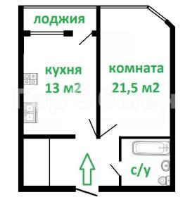 Квартиры, 1-комн., Одинцово