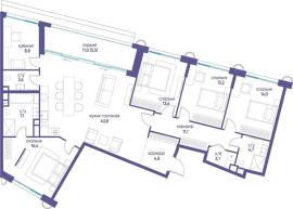 Новостройки, 5-комн., Москва