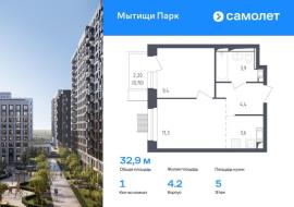 Новостройки, 1-комн., Мытищи